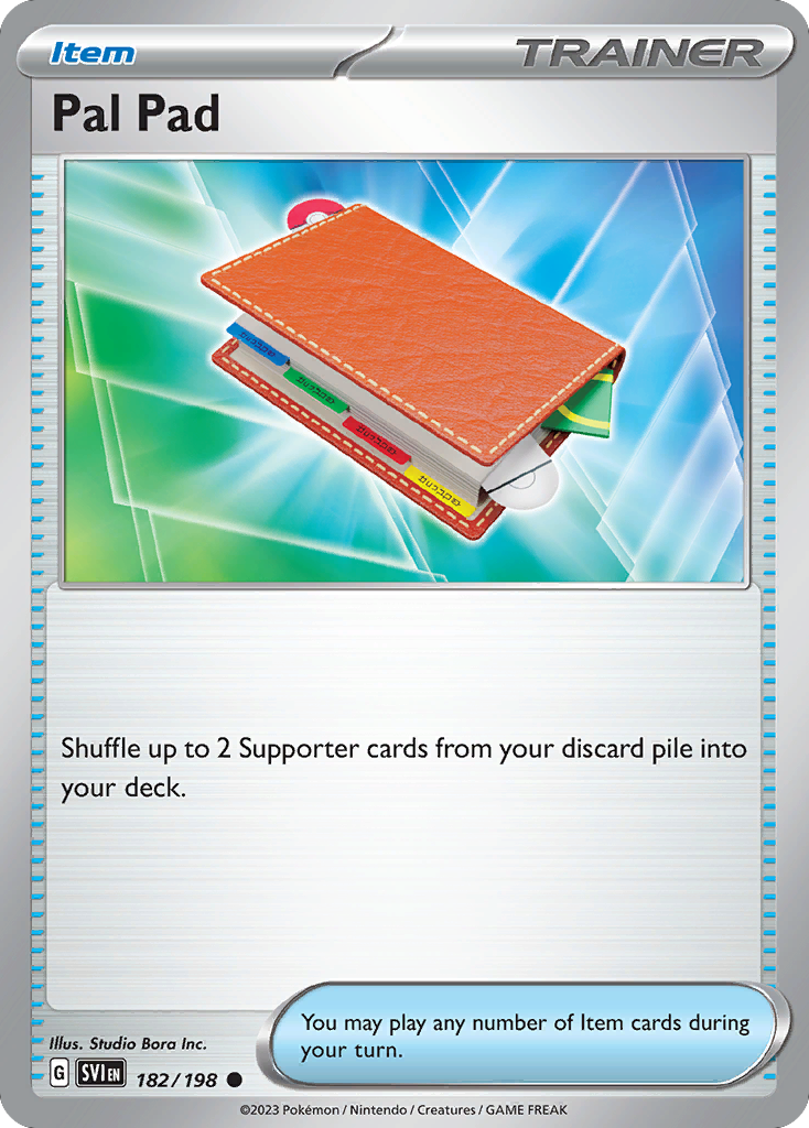 Pal Pad card front