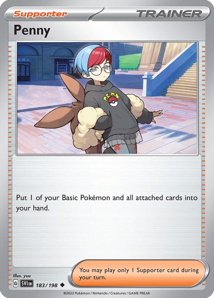 Penny card front