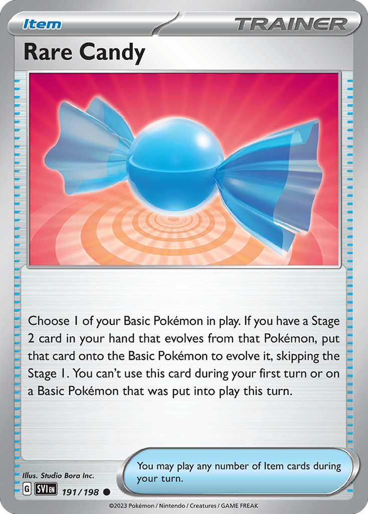 Rare Candy card front