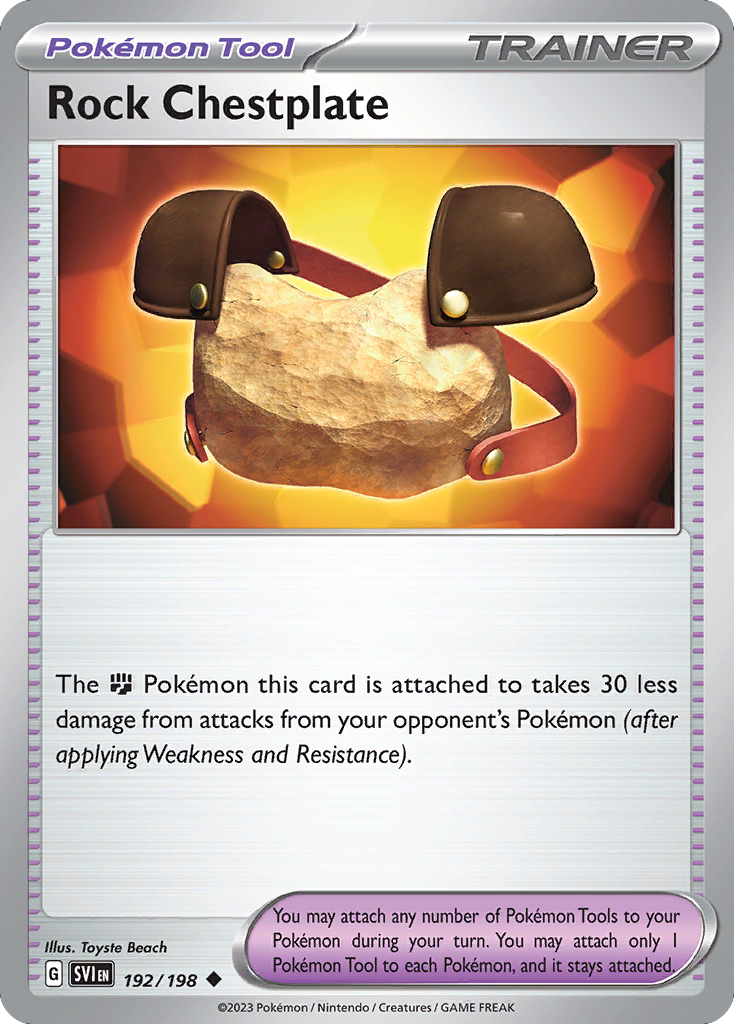 Rock Chestplate card front