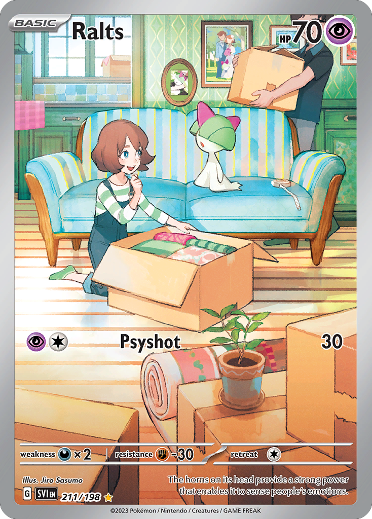 Ralts card front