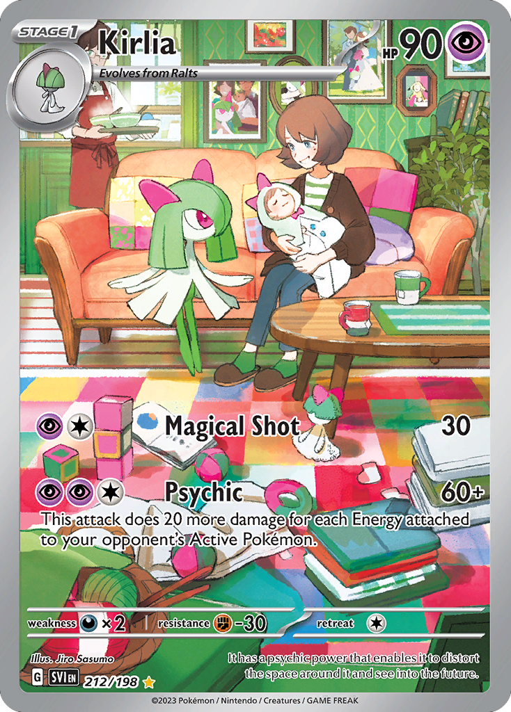 Kirlia card front