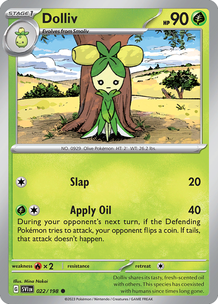 Dolliv card front