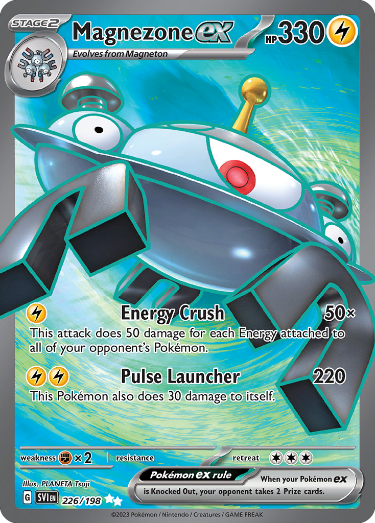 Magnezone ex card front