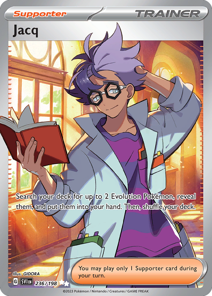 Jacq card front
