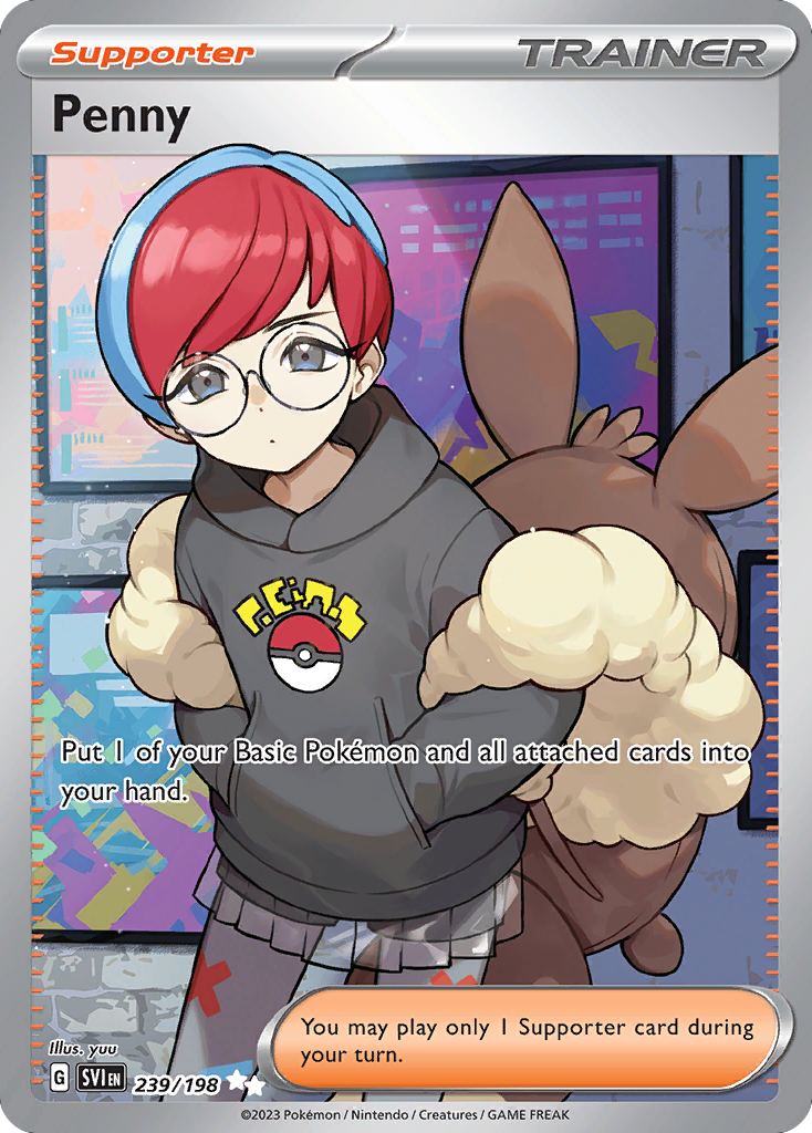 Penny card front