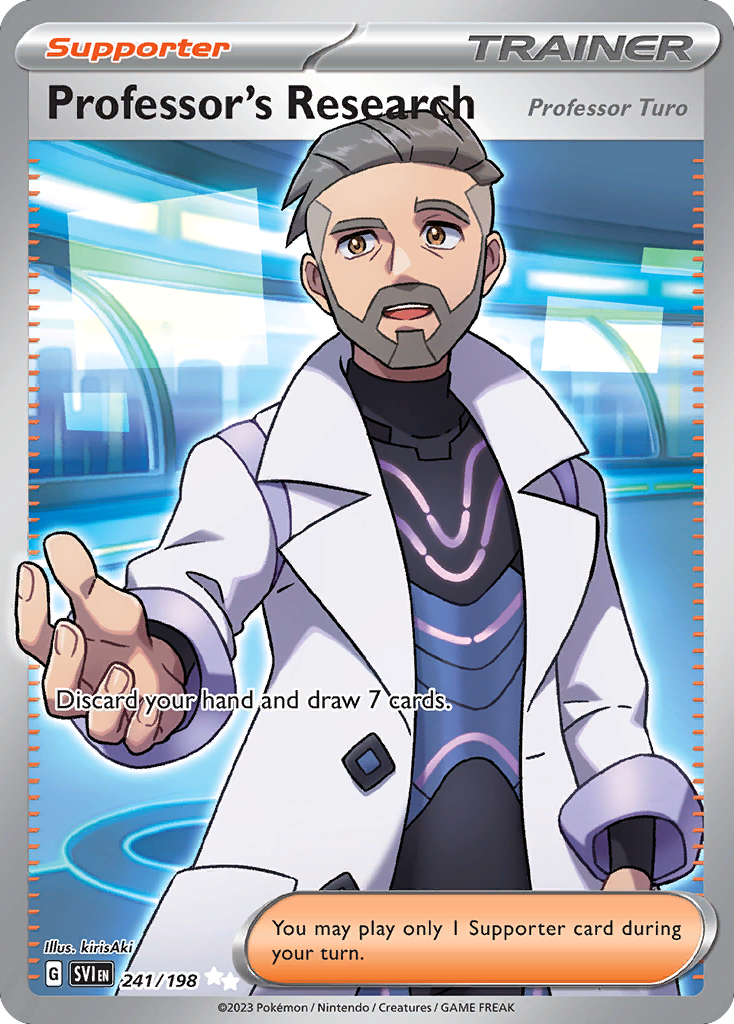 Professor's Research (Professor Turo) card front