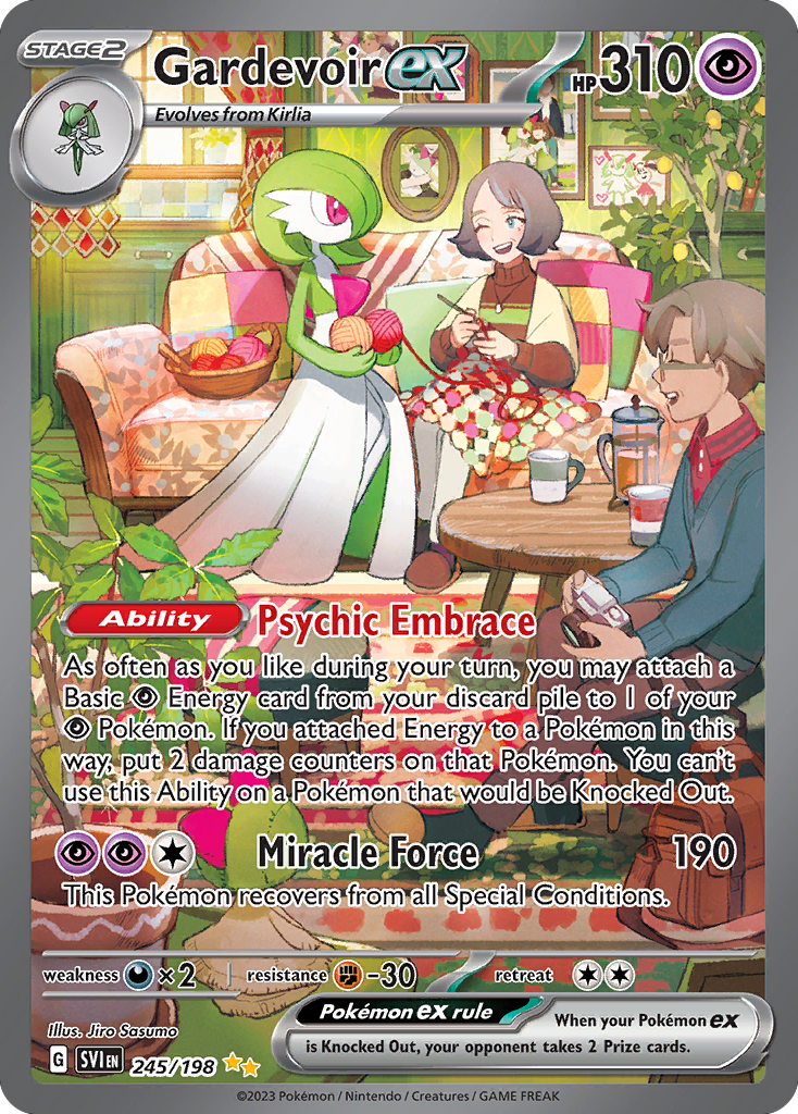 Gardevoir ex card front