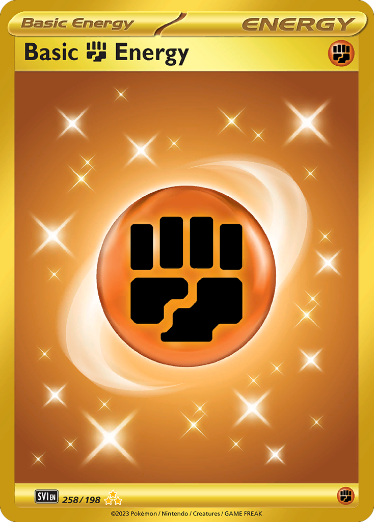 Basic Fighting Energy card front