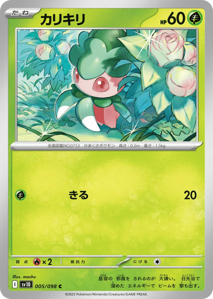 カリキリ card front