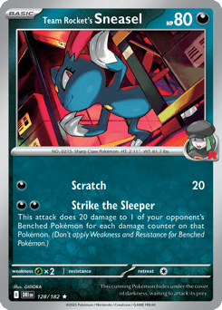 Team Rocket's Sneasel