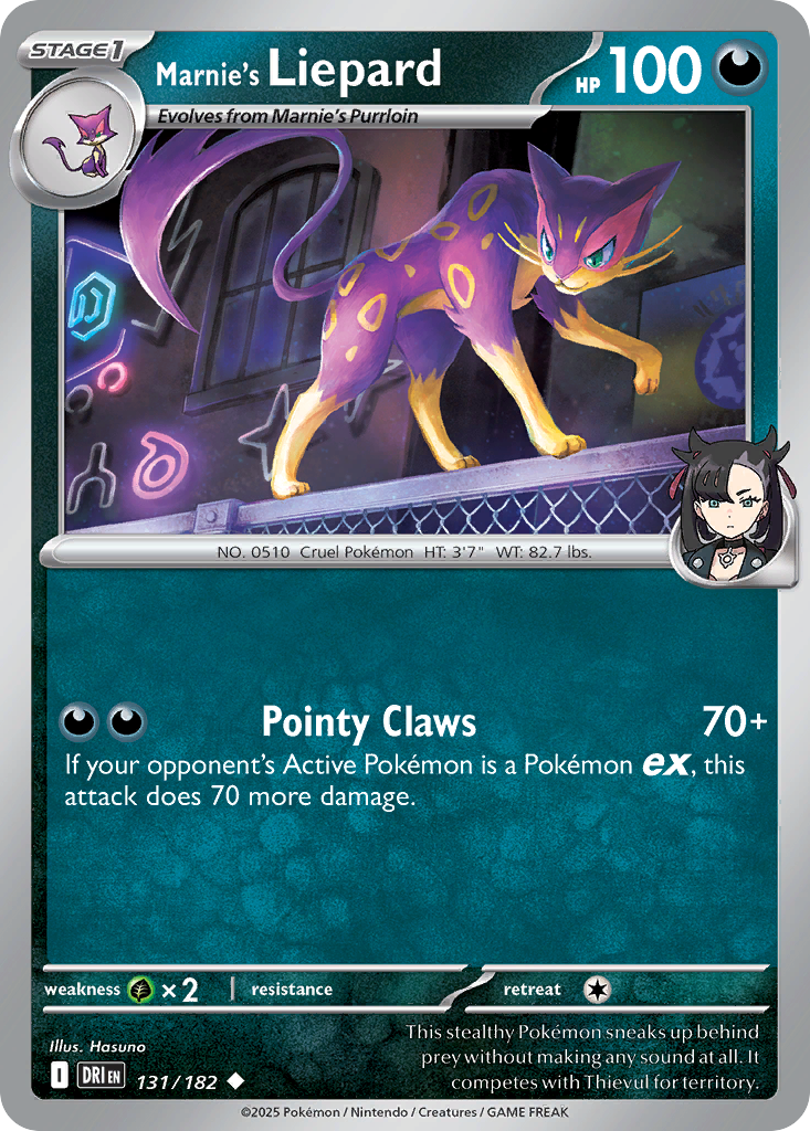 Marnie's Liepard card front