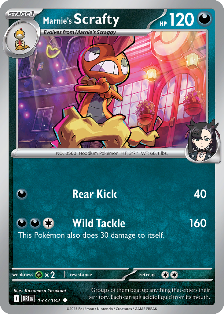 Marnie's Scrafty card front