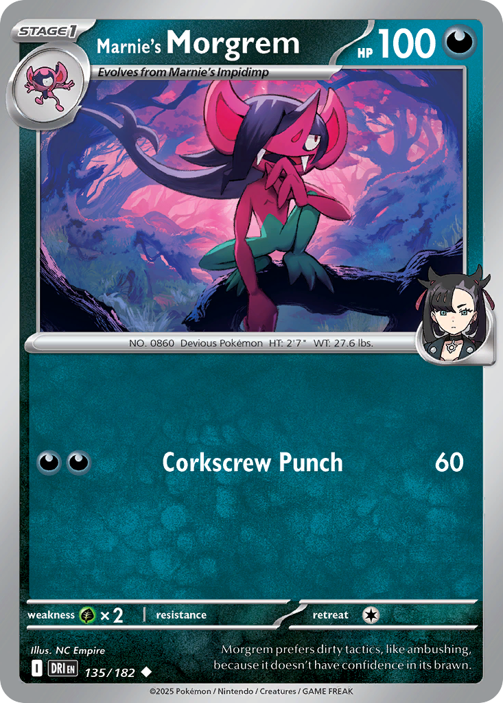 Marnie's Morgrem card front