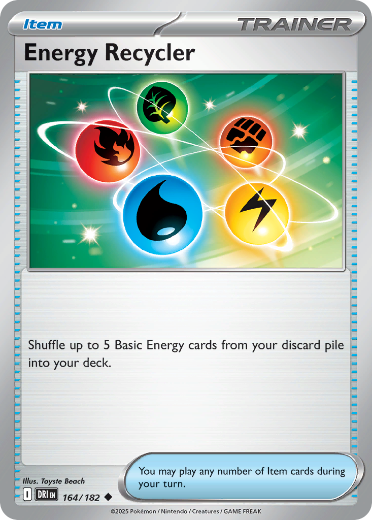 Energy Recycler card front