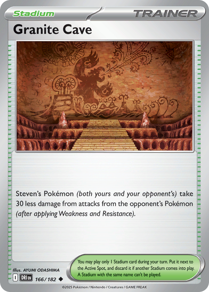Granite Cave card front