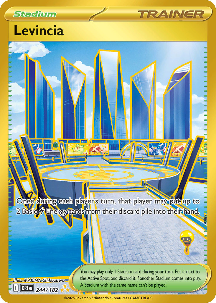 Levincia card front