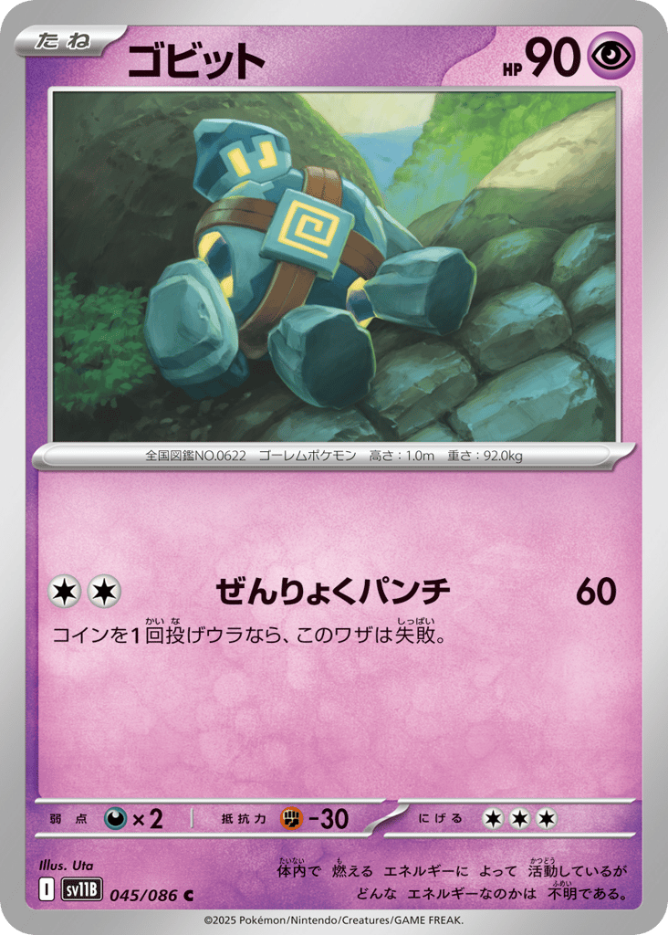 ゴビット card front