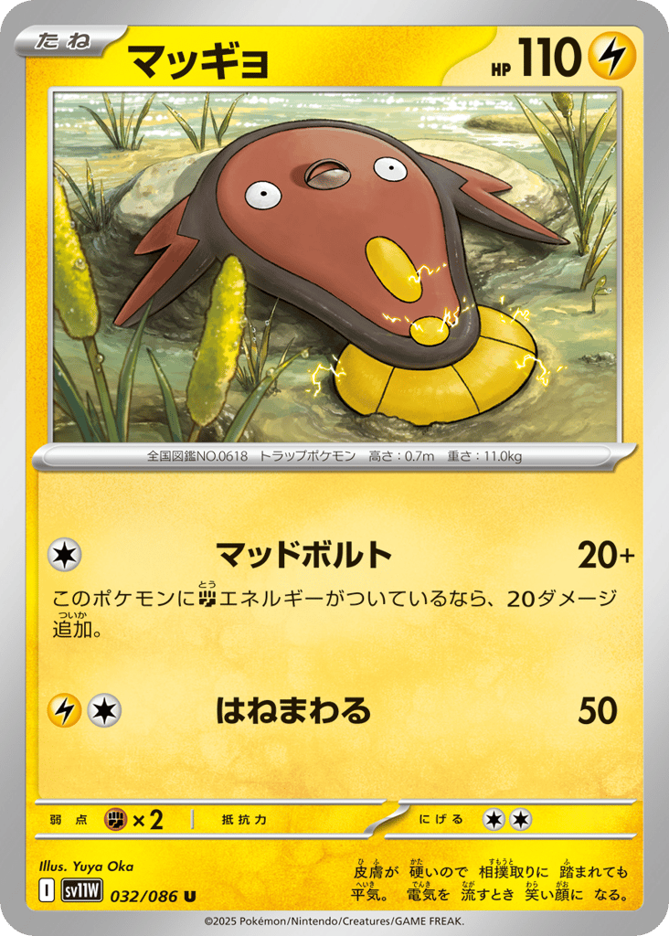 マッギョ card front