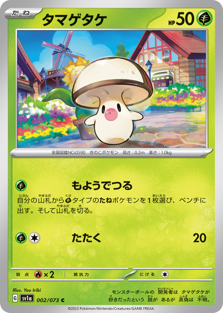 タマゲタケ card front