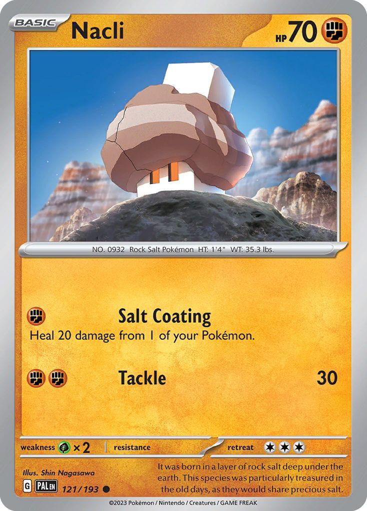 Nacli card front