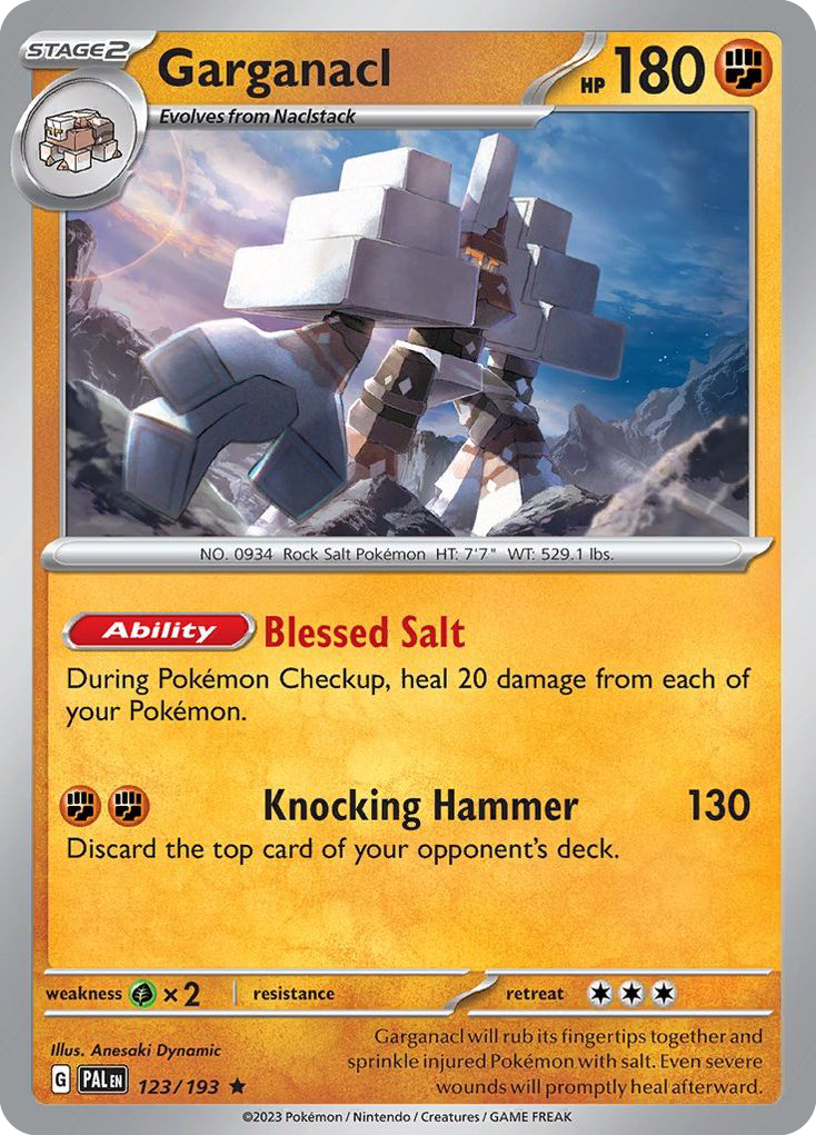 Garganacl card front