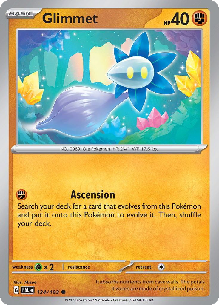 Glimmet card front