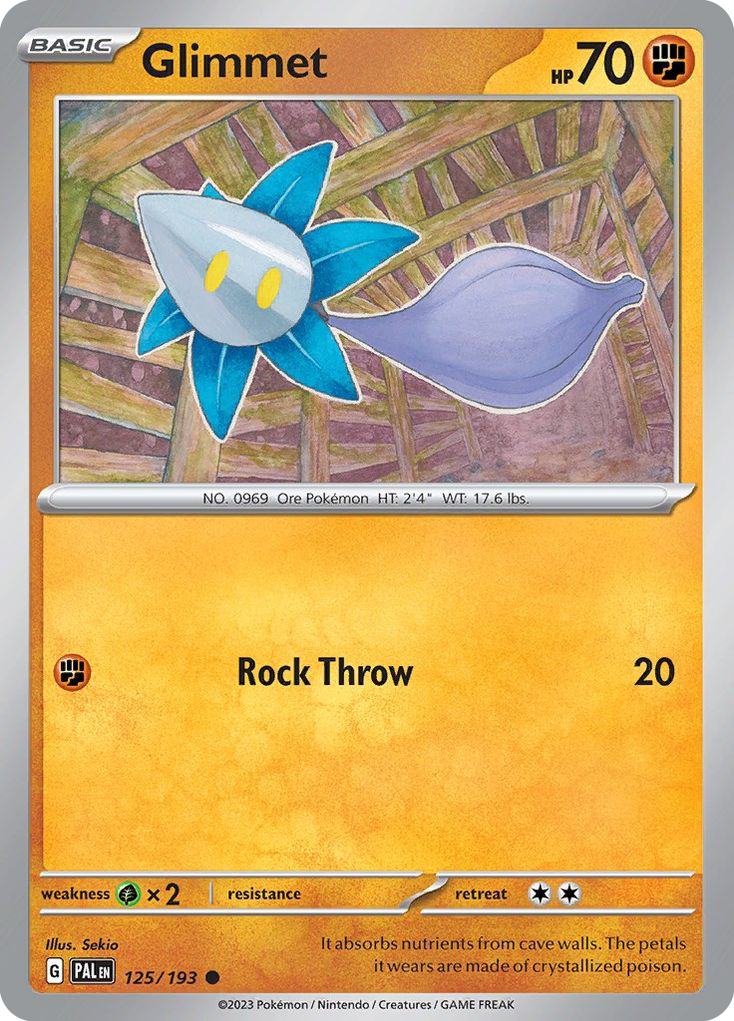 Glimmet card front