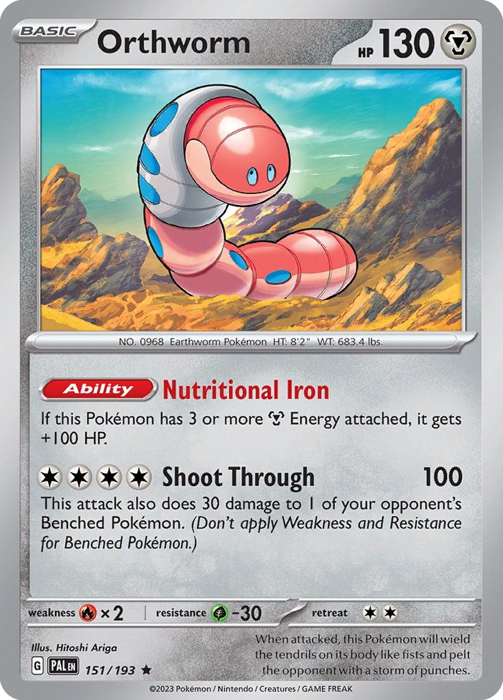 Orthworm card front