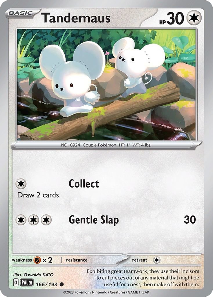 Tandemaus card front