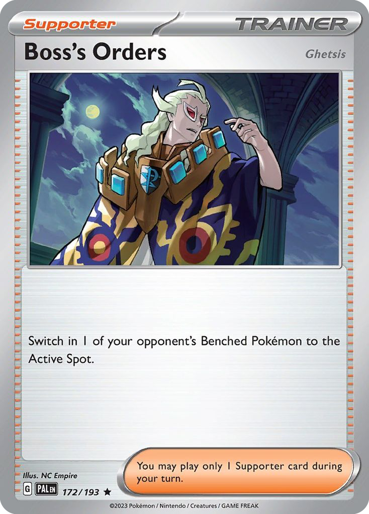 Boss's Orders (Ghetsis) card front