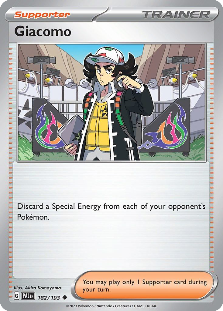 Giacomo card front