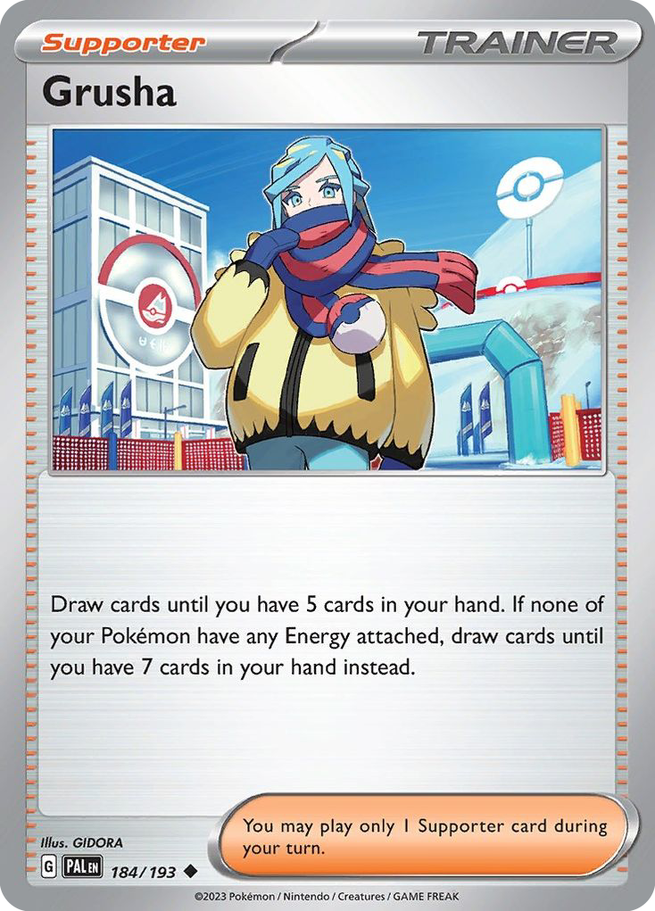 Grusha card front