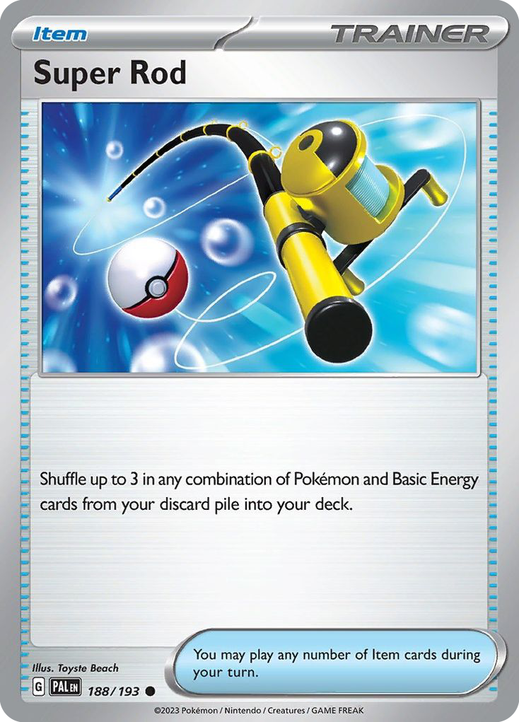 Super Rod card front