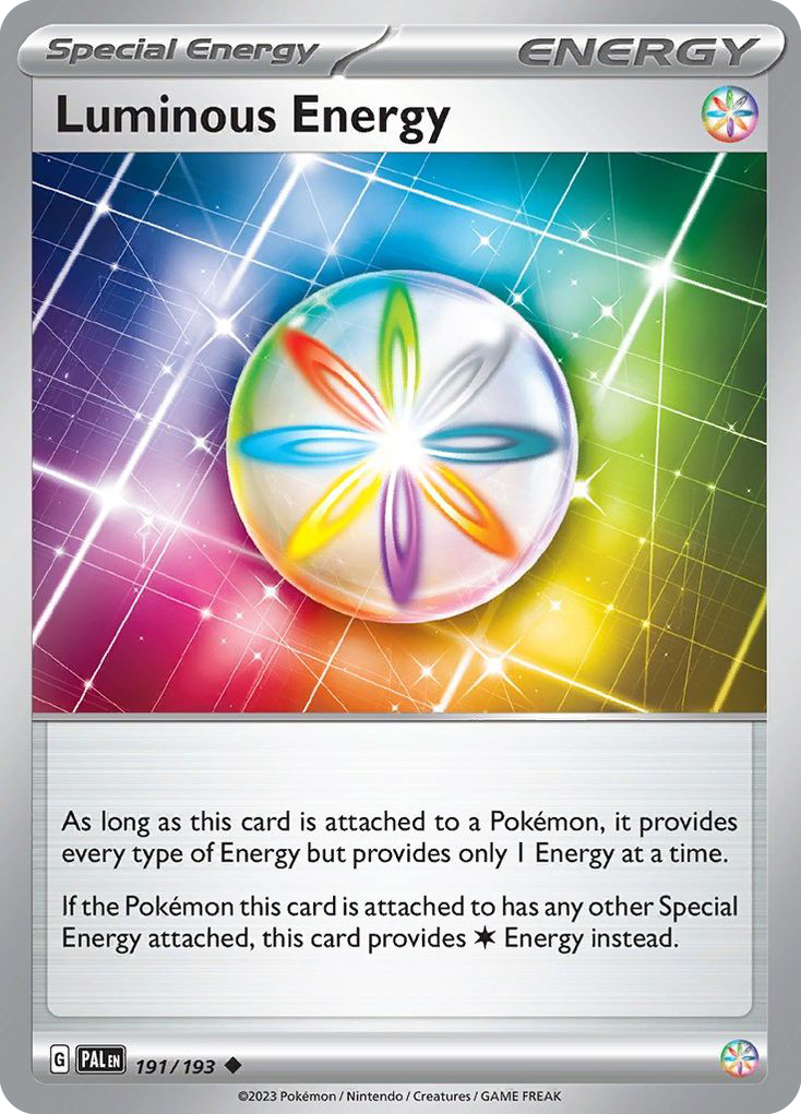 Luminous Energy card front