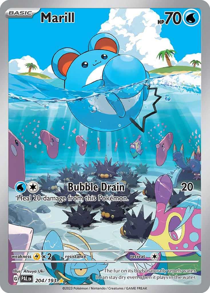 Marill card front