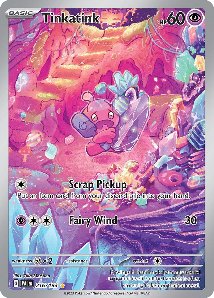 Tinkatink card front