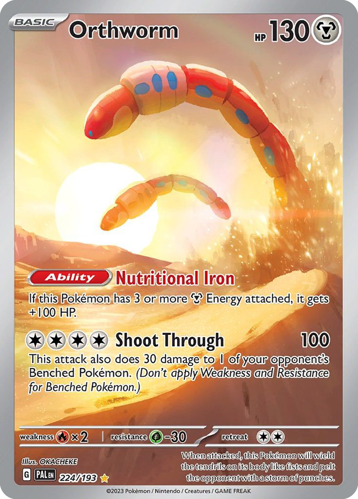 Orthworm card front