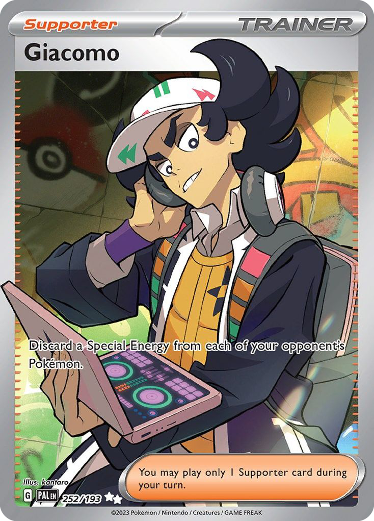Giacomo card front