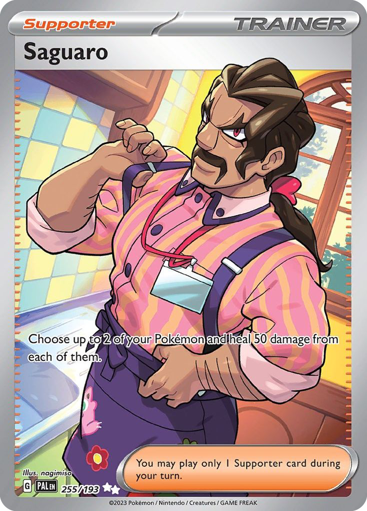 Saguaro card front