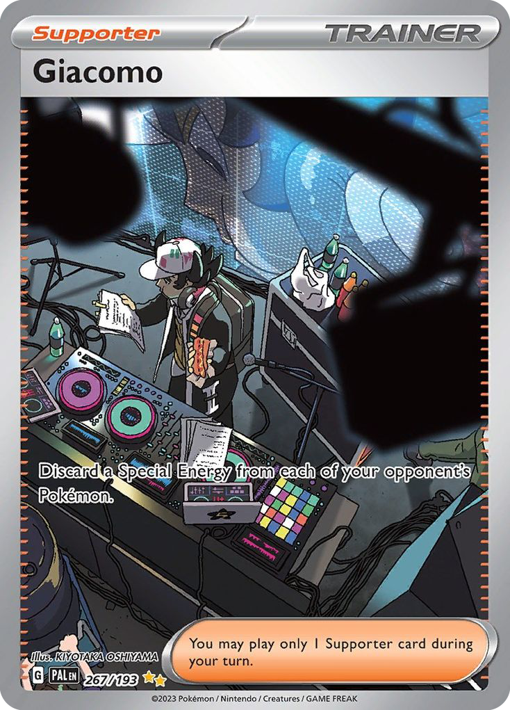 Giacomo card front