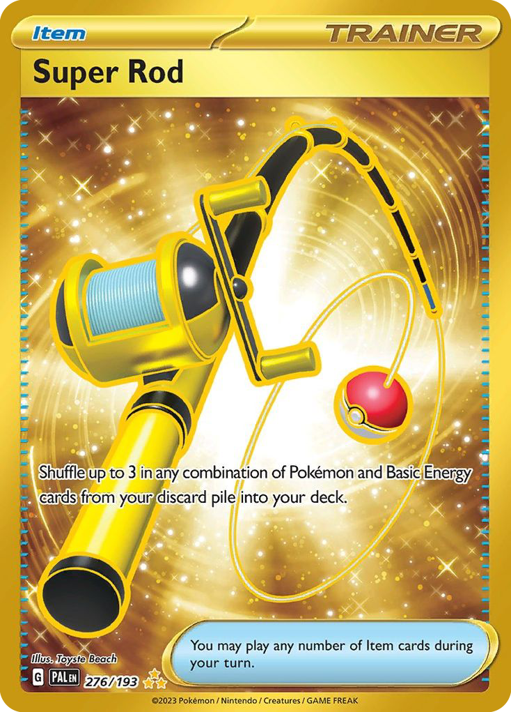 Super Rod card front