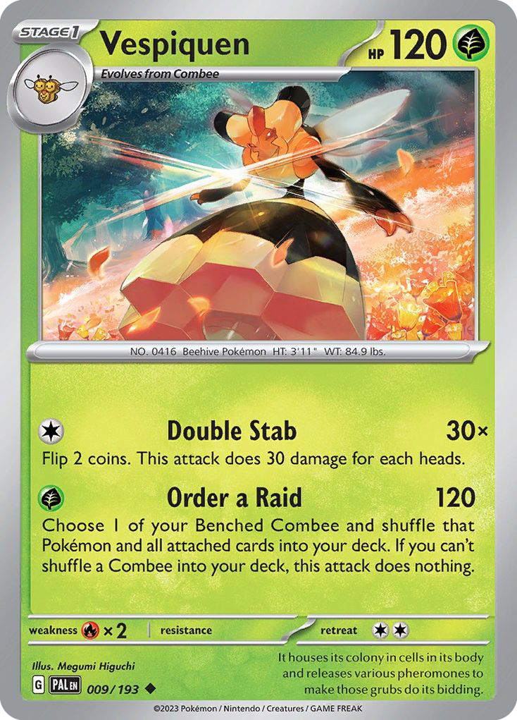 Vespiquen card front