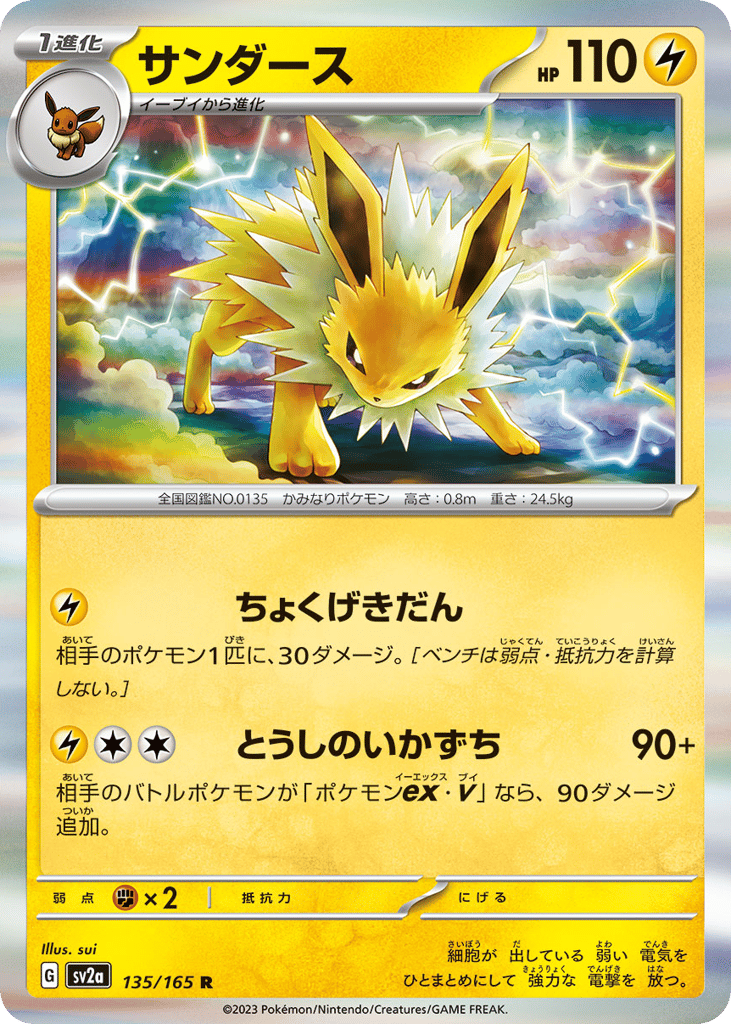 サンダース card front