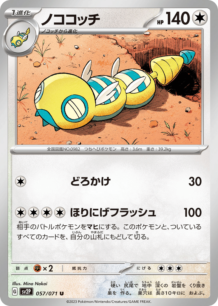 ノココッチ card front