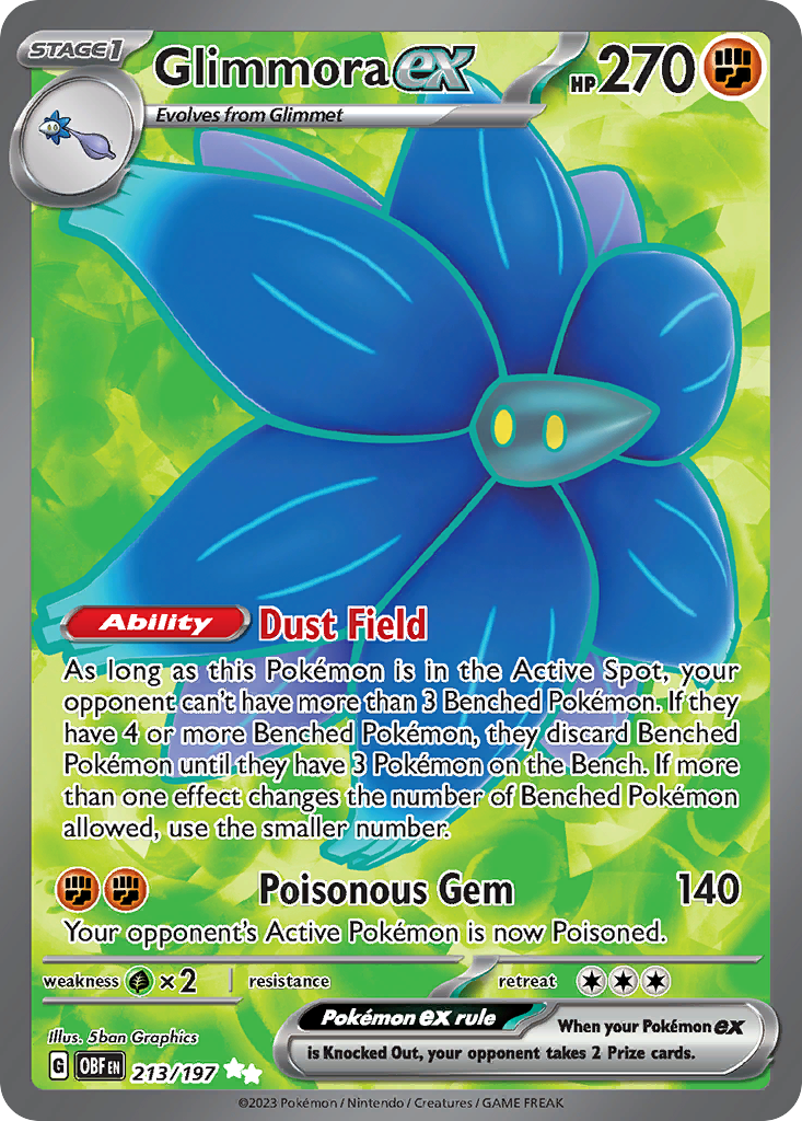 Glimmora ex card front