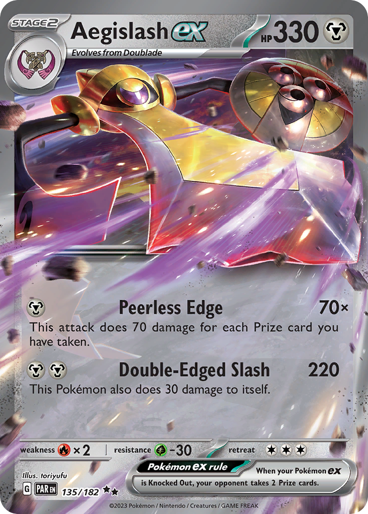 Aegislash ex card front
