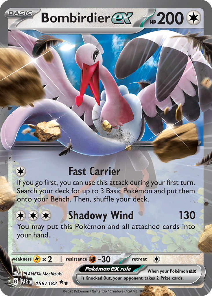 Bombirdier ex card front