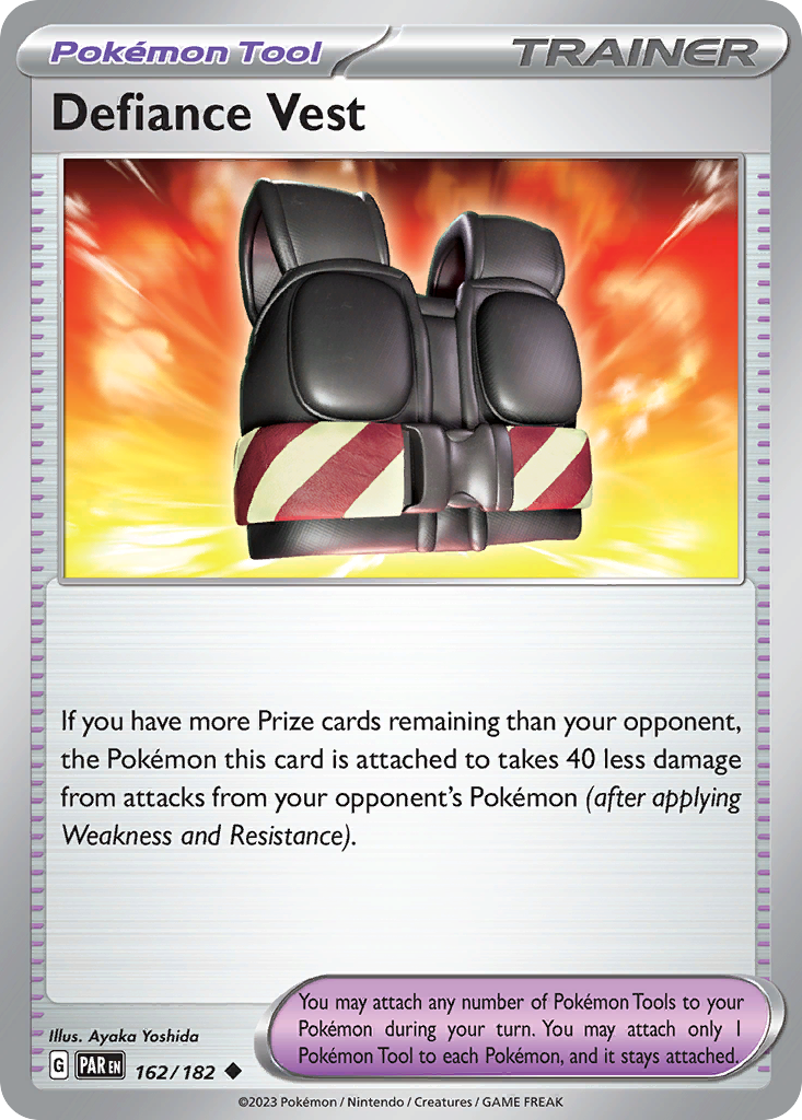 Defiance Vest card front