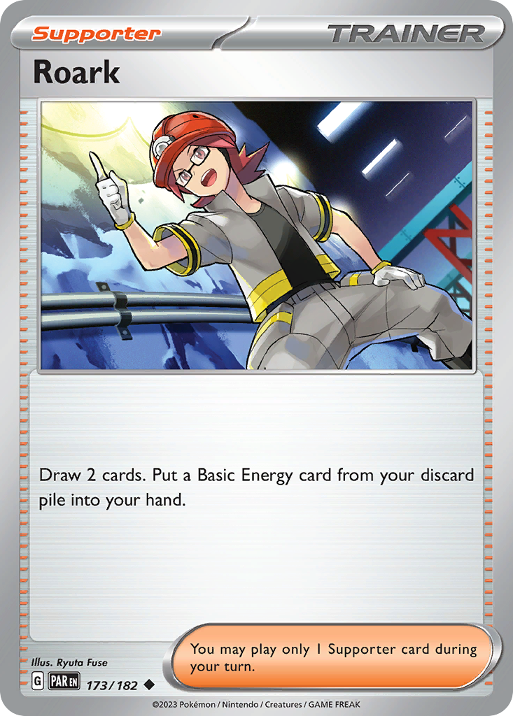 Roark card front